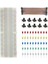 4'lü Set: 830 Pin Breadboard - 5mm LED - 6mm Buton - Erkek Erkek Jumper Kablo 1