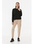 Basic Bisiklet Yaka Oversize Sweatshirt 3