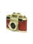 Dekoratif Metal Fotoğraf Makinesi Obje Biblo Vintage Hediyelik 4