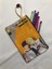 Banana Fish Desenli Tasarım Bez Kalemlik - Cüzdan 1