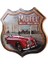 Dekoratif 3D Motel &kırmızı Chevrolet Temalı Duvar Panosu 2