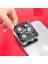 Apple iPhone 15 Pro Max ile Uyumlu Safir Damla Tekli Kamera Lens Koruyucu Gümüş 2