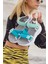 Kadın Günlük Faylon Dolgu Taban Cırtlı Spor Günlük Sandalet SS001-0148 Gri Mavi 3