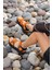 Kadın Günlük Faylon Dolgu Taban Cırtlı Spor Günlük Sandalet SS001-0148 Oranj 2