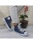 555 Füme Uzun Sneaker Keten Spor Ayakkabı 1