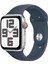 Watch SE GPS + Cellular 44mm Gümüş Rengi Alüminyum Kasa Fırtına Mavisi Spor Kordon - M/L 1