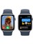 Watch SE GPS + Cellular 44mm Gümüş Rengi Alüminyum Kasa Fırtına Mavisi Spor Kordon - M/L 3
