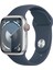 Watch Seri 9 Gps + Cellular 41MM Gümüş Rengi Alüminyum Kasa Spor Kordon - M/l MRHW3TU/A 1