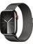 Watch Seri 9 Gps + Cellular 45MM Graphite Paslanmaz Çelik Kasa Graphite Milanese Loop MRMX3TU/A 1