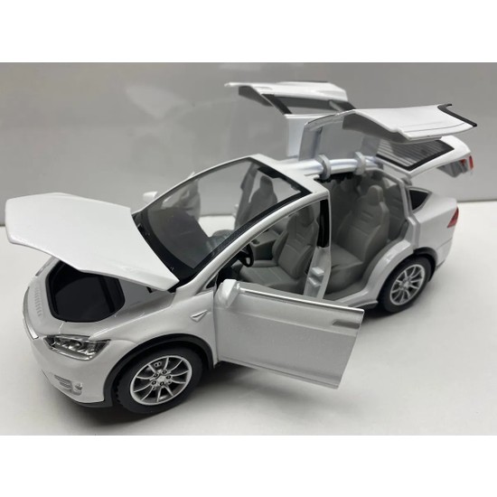 Hepsilazım Tesla Model x Diecast Metal Araba Model Araba Fiyatı