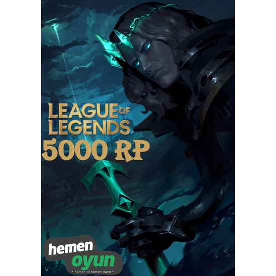 HemenOyun League Of Legends Lol 5000 Rp Tr