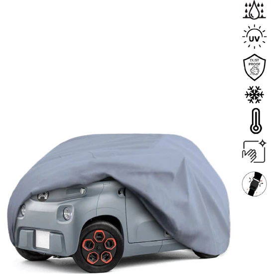 Teksin Citroen Ami (2020-) Araba Brandası Miflonlu 4 Mevsim Oto Branda