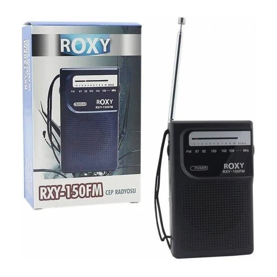 Ergin Toptan Roxy RXY-150 Fm Cep Radyosu