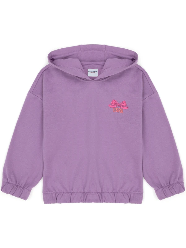 U.S. Polo Assn. Kız Çocuk Lila Sweatshirt 50276900-VR034