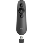 Logitech R500S Kablosuz Lazer Sunum Kumandası Parlak Kırmızı Lazer ve Yumuşak Kauçuk Yüzey