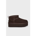 UGG W Classic Kalın Taban Deri Mini Bot Bayan Bot 1135092