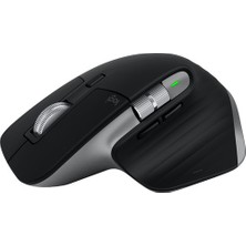 Logitech Mx Master 3s Mac Için Yüksek Performanslı 8.000 Dpı Optik Sensörlü Sessiz Kablosuz Mouse - Siyah