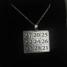 Vogutima Kubera Para Mantra 925 Ayar Gümüş Unisex Kolye