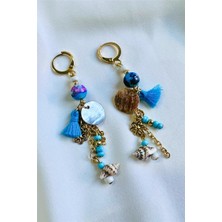 Petek Aksesuar Etnik Bohem Deniz Yıldızı Küpe