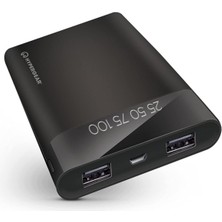 Global 12000 Mah Çift Çıkışlı Powerbank Siyah WNE0099