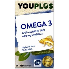 Youplus Omega 3 30 Kapsül