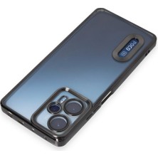 Teleplus Xiaomi Poco F5 Kılıf Logo Gösteren Kamera Korumalı Silikon Mavi