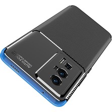 Case Street Casestreet Xiaomi Poco F5 Pro Kılıf Negro Karbon Kamera Korumalı Silikon Lüx Siyah
