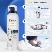 Dove Duş Köpüğü  Argan Yağı 200 ml + Açai Yağı 200ML + Depply Nourishing 200 ml