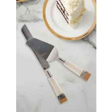 The Mia Mermer Kek Servisi 2li Set