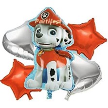 Parti Station Paw Patrol Balon Seti Paw Petrol Balon Seti Paw Patrol Doğum Günü Set Paw Patrol Marshall