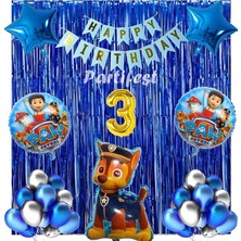 Parti Station Paw Patrol Balon Seti Paw Petrol 3 Yaş Balon Seti Paw Patrol Doğum Günü Set Paw Patrol Chase
