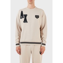 Armani Exchange Pamuklu Regular Fit Bisiklet Yaka  Erkek Sweat 6rzmje Zjdpz 1934