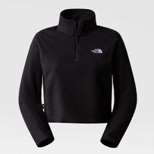 The North Face 100 Glacier Cropped 1/4 Zip Polar