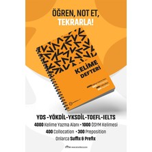 Rh Pozitif Yayınları Yds-Yökdil Kelime Defteri - Öğren - Not Et - Tekrarla