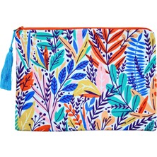 Renkli Yapraklı Clutch
