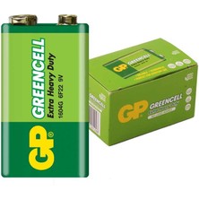 Gp 1604G-B Greencell 9 Volt Pil (10LU Paket)