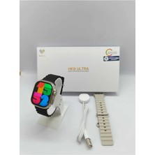 Tekiz Teknoloji Watch 8 Hk 9 Pro Ultra 2.02 Full Amoled Ekran 3 Kordon Kordon Kiliteme Seri 45MM Gps Akıllı Saat