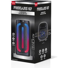 Bood Frekans 07 Bluetooth Hifi Hoparlör Siyah