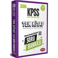 Data Yayınları 2024 KPSS Gygk Tek Kitap Soru Bankası Karekod Çözümlü