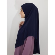 R&S Modibone Namaz Örtüsü Hazır Büyük Esarp Malezya Modeli Khimar Tek Parca Hac ve Umre Icin Uygundur Lacivert