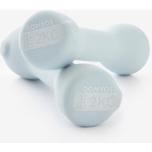 Decathlon Domyos Mavi 2 x 2 kg Dambıl - Hafif Fitness