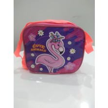 Faceshine Kozmetik Kız Çocuk Beslenme Çantası ''cute Animals'' Flamingo Cuteanimalflamingo