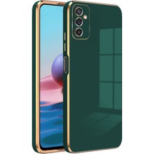 Case World Samsung Galaxy A24 Kapak Kamera Korumalı Lazer Kesim Lüx Silikon Kılıf - Yeşil