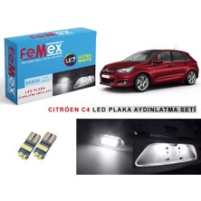 Femex Cıtroen C4 Plaka Aydınlatma Ampul Seti Femex Parlak Beyaz