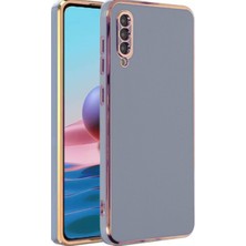 Case World Samsung Galaxy A70 Kapak Kamera Korumalı Lazer Kesim Lüx Silikon Kılıf - Petrol Mavisi