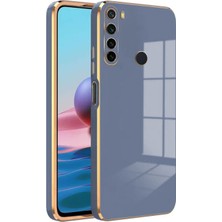 Caseart Xiaomi Redmi Note 8 Kapak Kamera Korumalı Lazer Kesim Lüx Silikon Kılıf - Petrol Mavisi