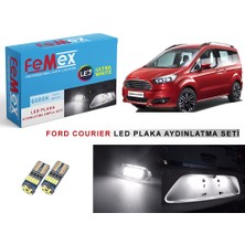 Femex Ford Courier LED Plaka Aydınlatma Ampul Seti Femex Parlak Beyaz