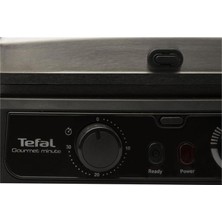 Tefal Zaman Ayarlı 6 Dilim Kapasiteli Döküm Plaka 5 Isı Kademeli 2000 W Tost Makinesi, Inox