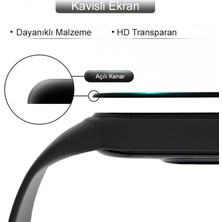 Yediseven Huawei Gt3 Pro 43MM Ekran Koruyucu 3D Kavisli Full Kaplama Pmma