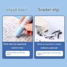 Just For U Yaratıcı Itme Tipi Çocuk Silgi Karikatür Basın Silgi Geri Çekilebilir Silgi Sevimli Iz Bırakmadan Temiz Silin (Yurt Dışından)